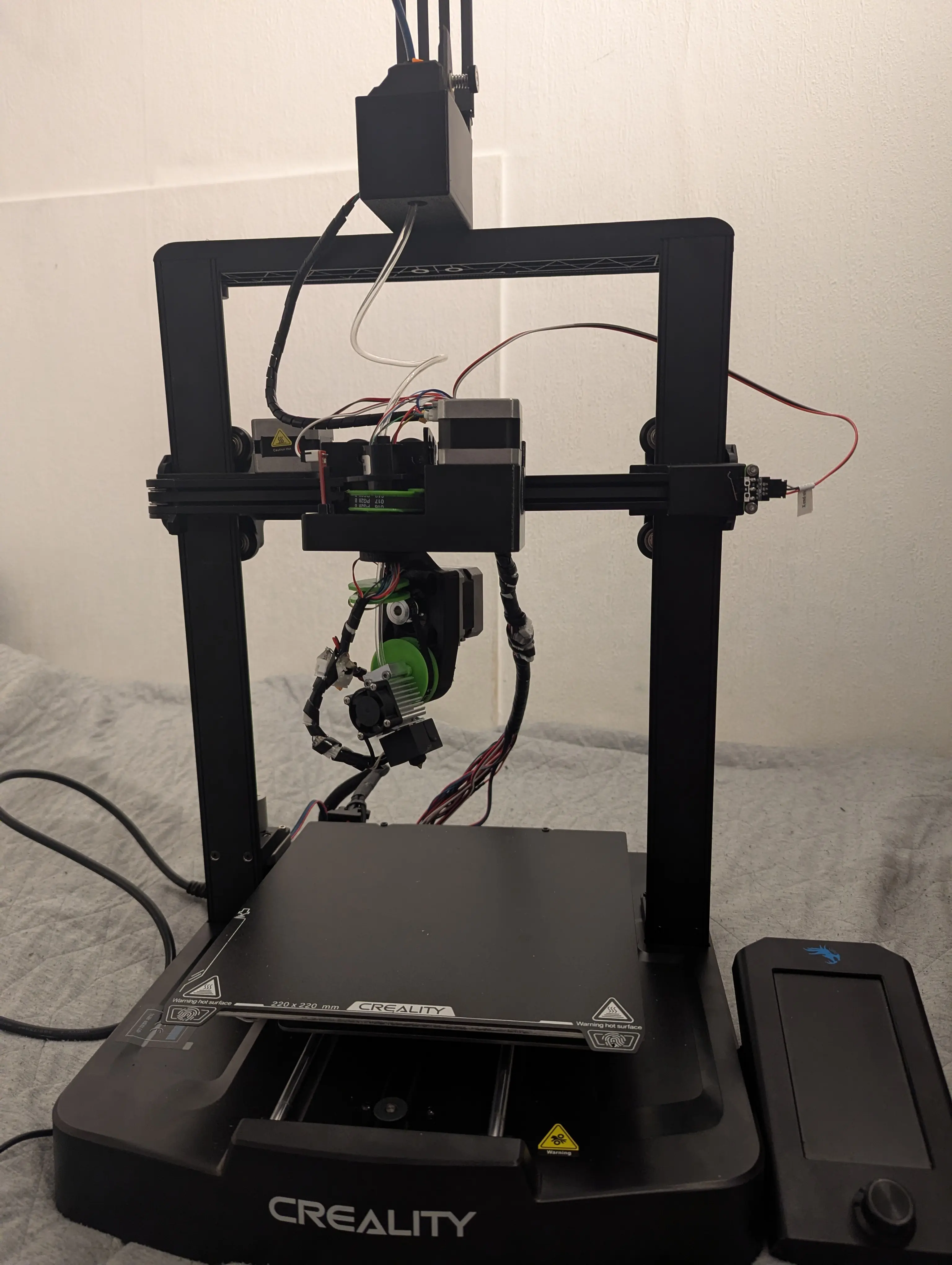 Complete Rep5x 5-axis printer
